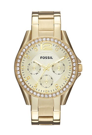 Riley 38mm Multifunction Gold-Tone Stainless Steel Watch