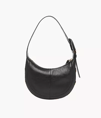 Harwell Leather Crescent Bag - Image 3