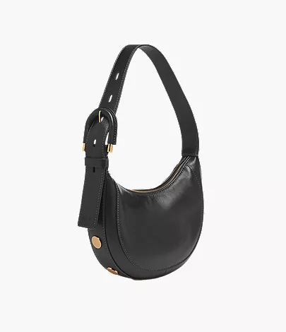 Harwell Leather Crescent Bag - Image 4