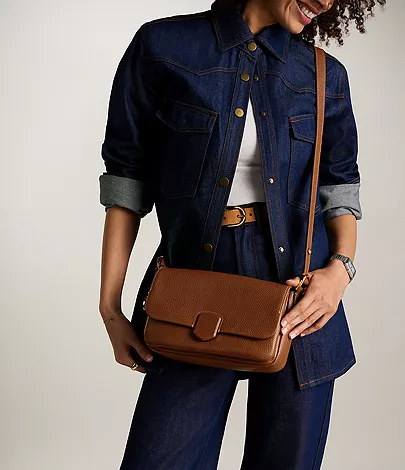 Lennox Leather Convertible Shoulder Bag - Image 7