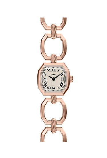 Harlow Mini 20mm Two-Hand Rose Gold-Tone Stainless Steel Watch