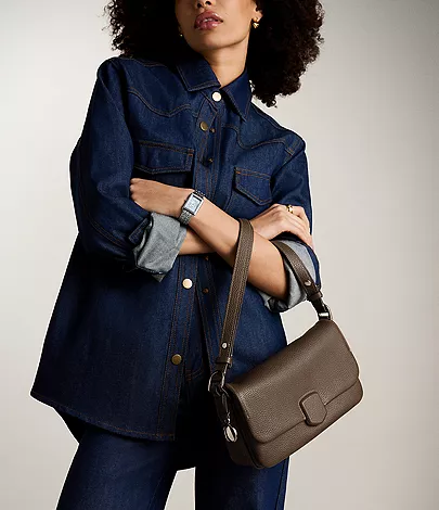 Lennox Leather Convertible Shoulder Bag - Image 2