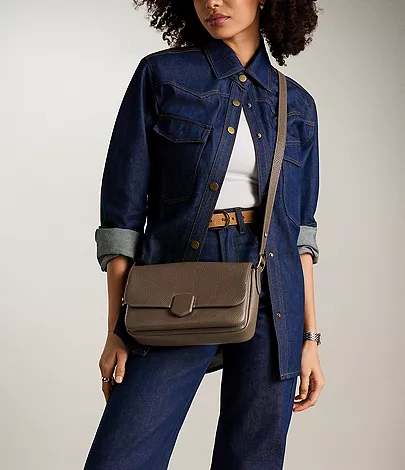 Lennox Leather Convertible Shoulder Bag - Image 6