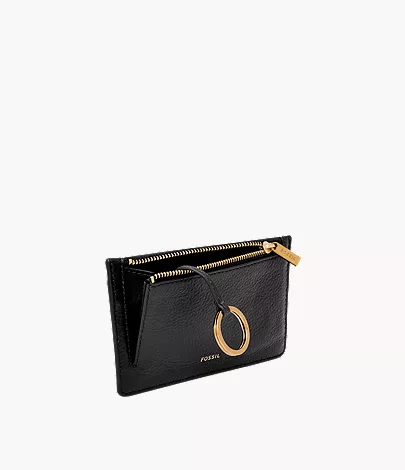 Logan Leather Card Case Wallet - Image 4