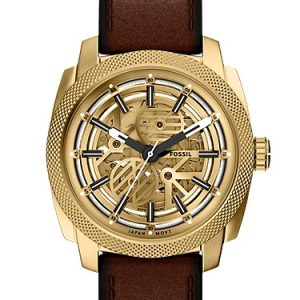 Machine 45mm Automatic Brown Leather Watch