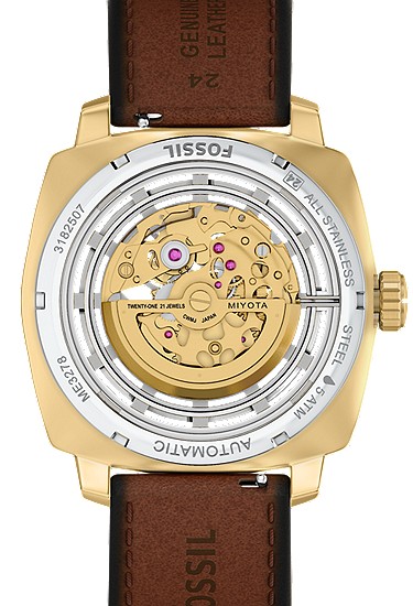 Machine 45mm Automatic Brown Leather Watch - Image 5