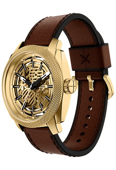 Machine 45mm Automatic Brown Leather Watch - Image 8