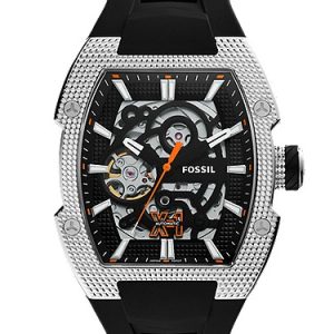 Machine X1 42mm Automatic Black Silicone Watch