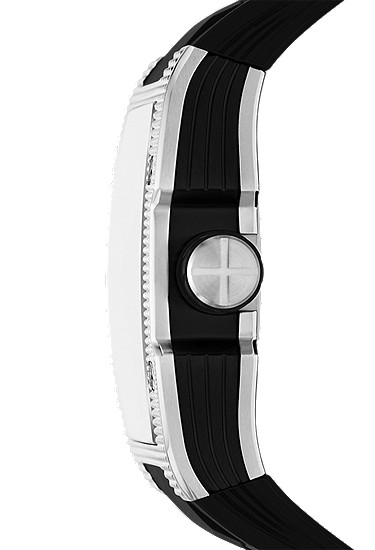 Machine X1 42mm Automatic Black Silicone Watch - Image 4