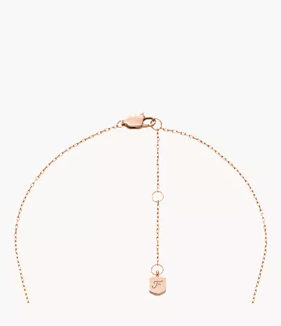 Merrit Northlight Collection Rose Gold-Tone Stainless Steel Pendant Necklace - Image 5