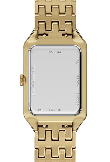 Raquel 23mm Three-Hand Date Gold-Tone Stainless Steel Watch - Image 5
