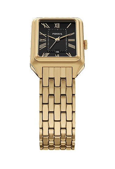 Raquel 23mm Three-Hand Date Gold-Tone Stainless Steel Watch - Image 6