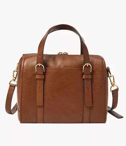Carlie Leather Satchel - Image 4
