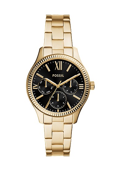Rye 36mm Multifunction Gold-Tone Stainless Steel Watch