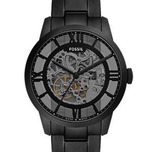 Townsman 44mm Automatic Black Stainless Steel Watch