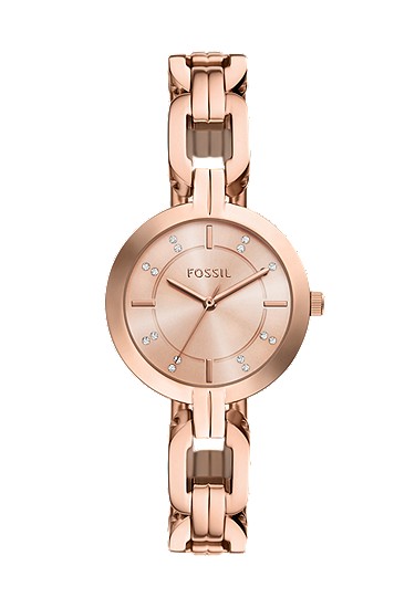 Kerrigan 32mm Three-Hand Rose Gold-Tone Stainless Steel Watch