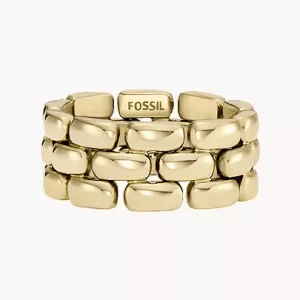 Arden Watch Links Gold-Tone Stainless Steel Band Ring