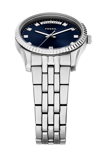 Scarlette 34mm Three-Hand Day-Date Stainless Steel Watch - Image 5