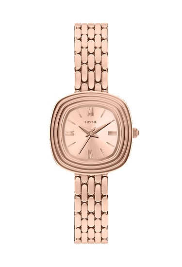 Emerson 30mm Three-Hand Rose Gold-Tone Stainless Steel Watch