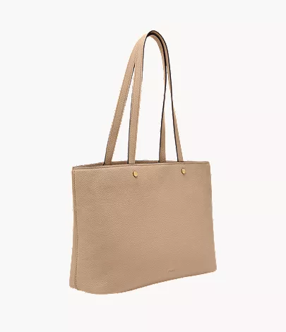 Jessie Leather Tote - Image 5
