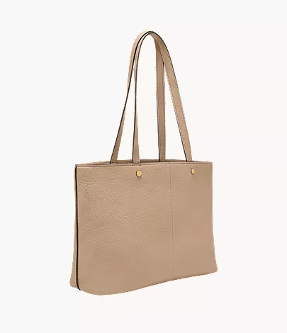Jessie Leather Tote - Image 6