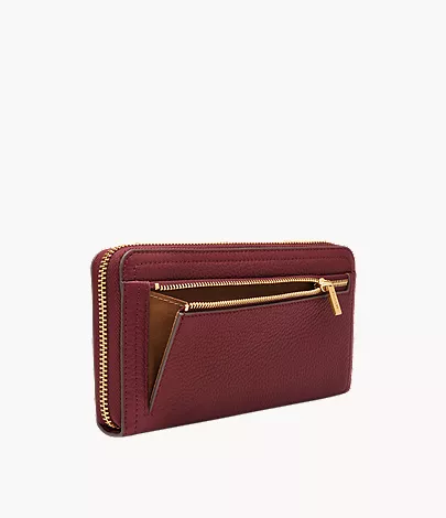 Logan Zip Around Clutch - Image 5