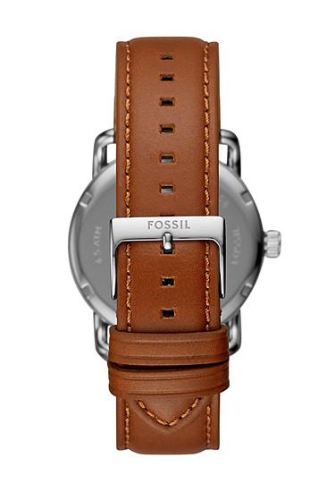 Copeland 42mm Three-Hand Luggage Leather Watch - Image 2