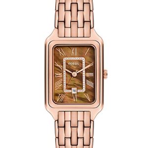 Raquel 26mm Three-Hand Date Rose Gold-Tone Stainless Steel Watch