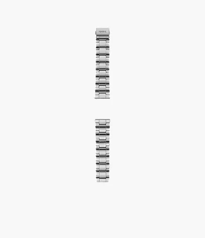22mm Three-Row Stainless Steel Bracelet - Image 2
