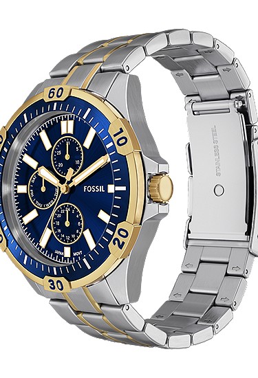 Garrett 44mm Multifunction Two-Tone Stainless Steel Watch - Image 8