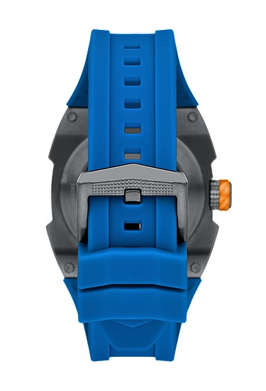 Machine X1 42mm Automatic Blue Silicone Watch - Image 3