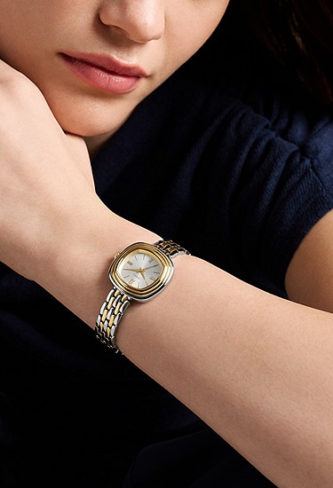 Emerson 30mm Three-Hand Two-Tone Stainless Steel Watch - Image 2