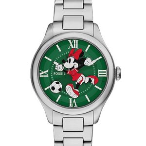 Disney x Fossil Limited-Edition Minnie Mouse 38mm Soccer Watch