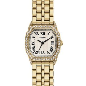Harlow 27mm Three-Hand Gold-Tone Stainless Steel Watch
