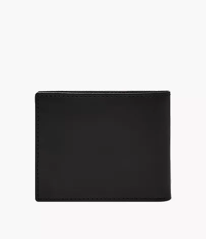 Derrick Leather RFID Bifold with Flip ID Wallet - Image 4
