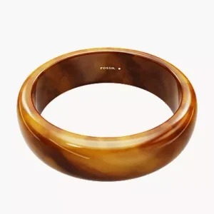 Resin Collection Amber Bangle Bracelet