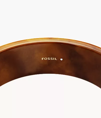Resin Collection Amber Bangle Bracelet - Image 4