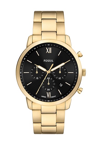Neutra 44mm Chronograph Gold-Tone Stainless Steel Watch
