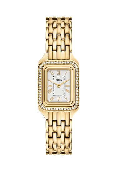 Raquel 23mm Two-Hand Gold-Tone Stainless Steel Watch