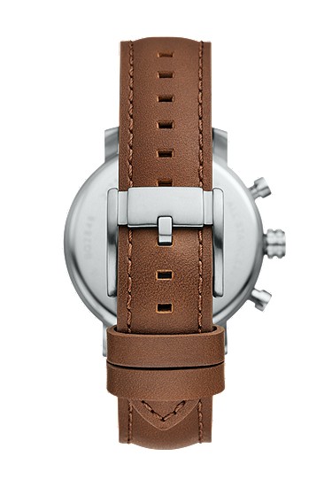 Rhett 43mm Multifunction Brown LiteHide? Leather Watch - Image 2