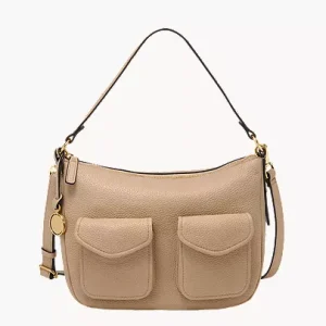 Jolie Leather Cargo Crossbody Bag