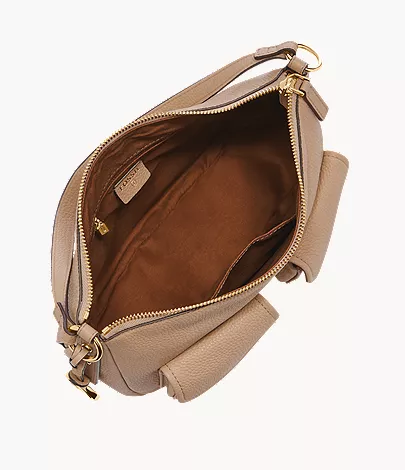 Jolie Leather Cargo Crossbody Bag - Image 3