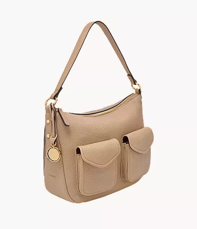 Jolie Leather Cargo Crossbody Bag - Image 5