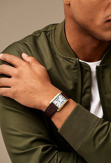 Carraway 30mm Three-Hand Brown Croco Leather Watch - Image 2