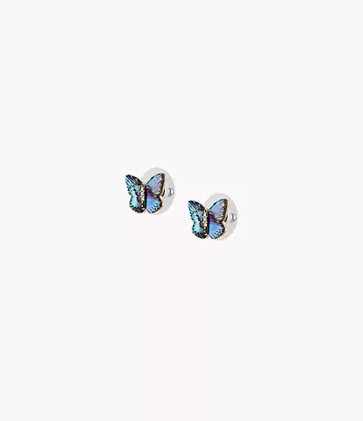 Sutton Butterfly Wings Multicolor Abalone Stud Earrings - Image 4