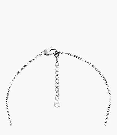 Ellis Two-Tone Stainless Steel Pendant Necklace - Image 5