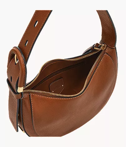 Harwell Leather Crescent Bag - Image 2