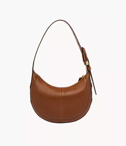 Harwell Leather Crescent Bag - Image 3